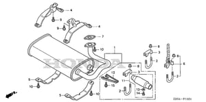 Image of 18310-ZB5-841