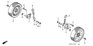 Image of 44710-VE1-E00