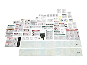 DECAL KIT,1930 COMP,WRD,ANSI