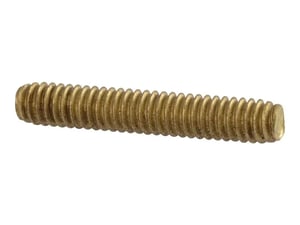 STUD,.25X1.50 BRASS