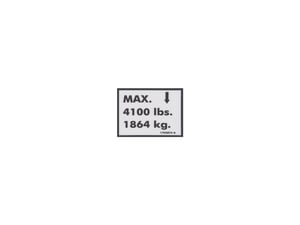 DECAL,OUTRIG MAX LOAD(USE W/20