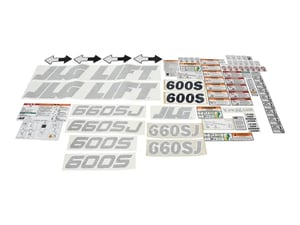 KIT,MACHINE DECAL