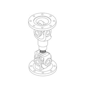 U-Joint With Tube AND Shiel