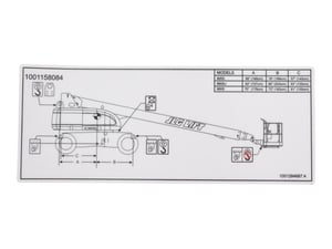 DECAL,LIFT DIAGRAM