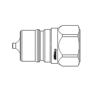 Hyd. Quick-Connect Coupler
