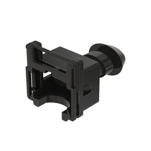 57M7406: Tyco Black External Electrical Connector Housing, 2 Cavities