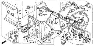 HARNESS ASSY., CONTROL (EXS-A)
