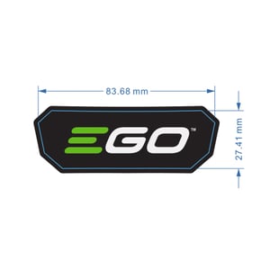 EGO 2245678002 Brand label Sticker