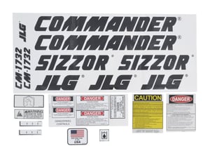 DECAL,KIT CM1732 DOM