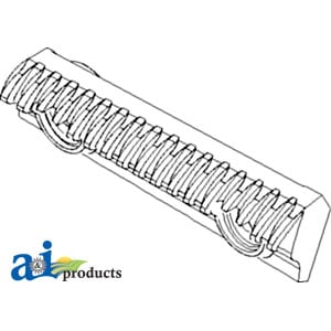Rasp Bar; RH Rotor, (Set Of 3), (Trailing)