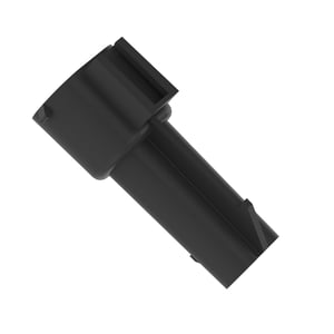 57M7369: Black Internal Electrical Connector Housing, 2 Cavities