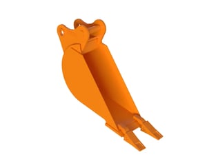 9" Tooth Bucket w/WOT for OptiBoom MAX