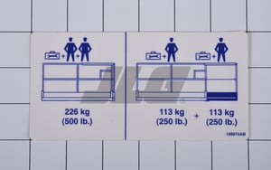 PLTFM CAPACITY LABEL