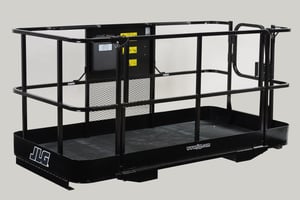 Fork Mounted Telehandler Work Platform Attachment