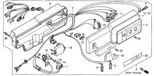 Image of 31401-ZB2-633ZA