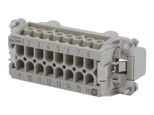 CONNECTOR,MALE 16 PIN