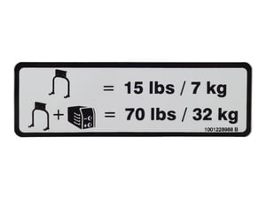 DECAL,WEIGHT