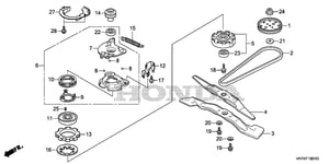 Image of 22432-VH7-A00