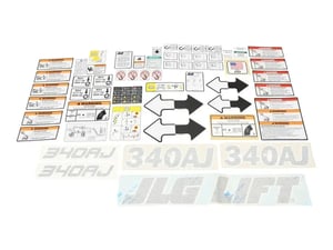 KIT,MACHINE DECAL