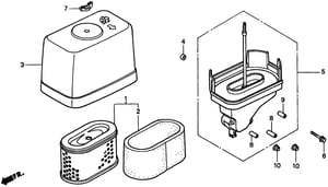Image of 17211-ZF5-V01