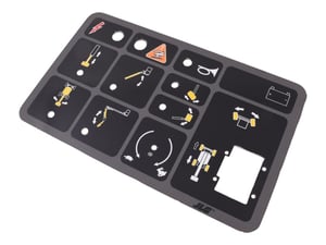 NAMEPLATE, CONSOLE LID