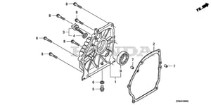 COVER, CRANKCASE