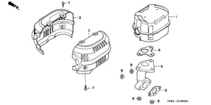 Image of 18310-ZE2-822