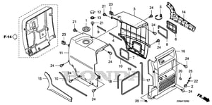 Image of 63274-Z28-010ZA