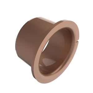 LVU11901: Cylindrical Flanged Alloy Bushing