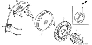 COIL ASSY., BACK-UP (NOT AVAILABLE)