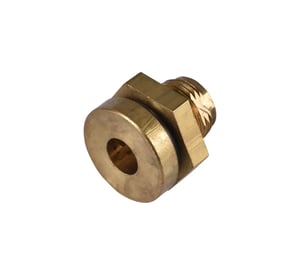 BULKHEAD, 1/4" NPT BRASS LH