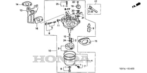 Image of 16100-Z4M-932