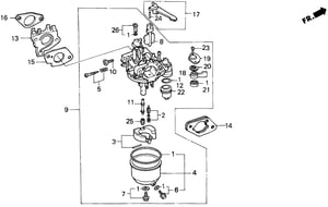 Image of 16100-ZE3-814