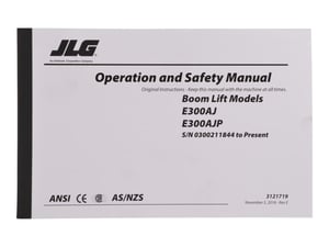 E300 GBL OPER/SAFETY SN211844>