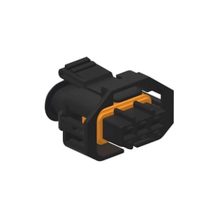 57M10318: Blue Internal Electrical Connector Housing, 3 Cavities
