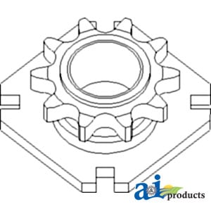 Sprocket, Drive; Auger Drive Slip Clutch