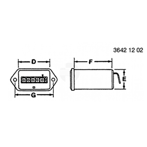 AM137351: 4-Pin Magnetic Sense Hour Meter