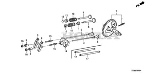 Image of 14100-Z1T-930