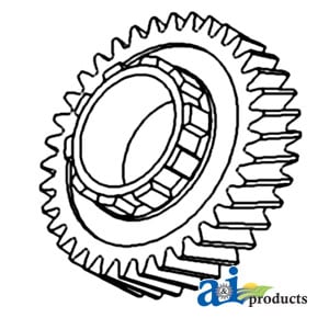 Gear, 2nd Mainshaft