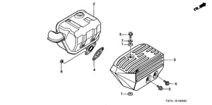 Image of 18321-ZE1-P30