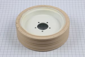 16" x 5" Non-Marking Tire and Wheel Assembly to fit Skyjack Machines
