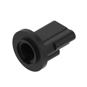 57M7804: Black External Electrical Connector Housing, Cavities 3