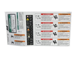 KIT,DECAL MULTI-COLOR(ENG)