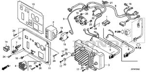 WIRE HARNESS ASSY., CONTROL