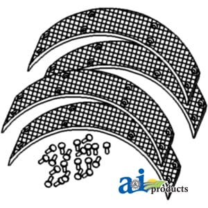 Brake Lining w/ Rivets