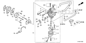 Image of 16100-Z0G-B02