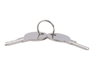 KEY (SILVER LL22) (SET OF TWO)