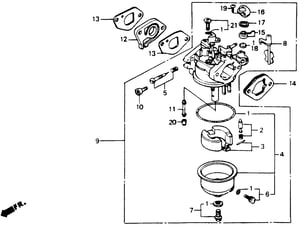 Image of 16010-ZE0-025