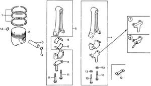 ROD ASSY., CONNECTING (UNDER SIZE) (NOT AVAILABLE)