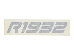 DECAL,MODEL NUMBER R1932
